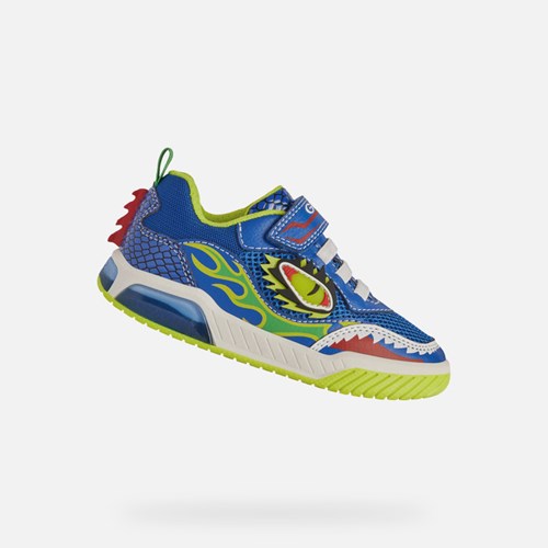 Chlapecké Light-up Shoes Geox Inek Královská Modrá | FIV-470132