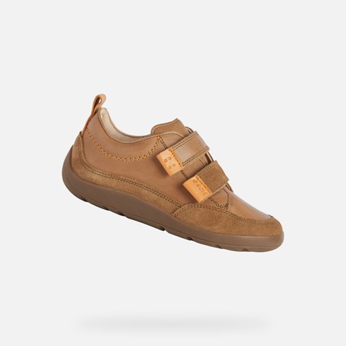 Chlapecké Tenisky Geox Barefeel Oranžové | MZV-705236