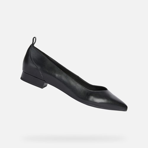 Dámské Baleríny Geox Charyssa Černé | NZK-587693