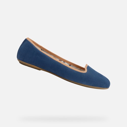Dámské Baleríny Geox Palmaria Blankyt | HZC-759682