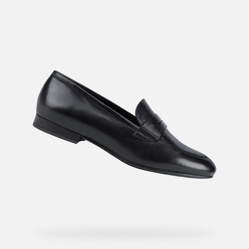 Dámské Loafers Geox New Marlina Černé | WZJ-261054
