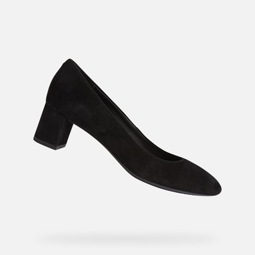 Dámské Podpatky Geox Pheby 50 Černé | LQV-102374