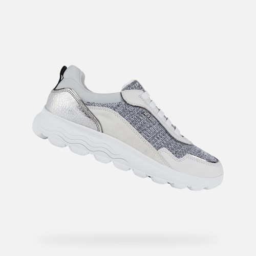 Dámské Slip On Geox Spherica Bílé | IQY-189237
