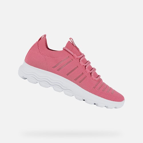 Dámské Slip On Geox Spherica Fuchsie | TWQ-810936