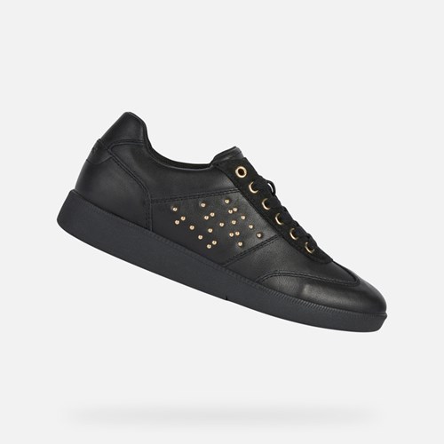 Dámské Tenisky Geox Meleda Černé | RDY-630152