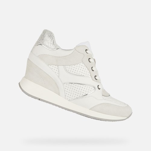 Dámské Tenisky Geox Nydame Bílé Bílé | SCT-906821