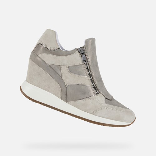 Dámské Tenisky Geox Nydame Taupe / Ice | AYH-692531