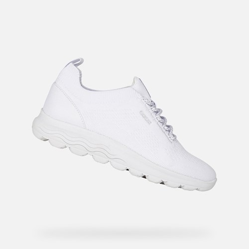 Dámské Tenisky Geox Spherica Bílé | NGI-268907