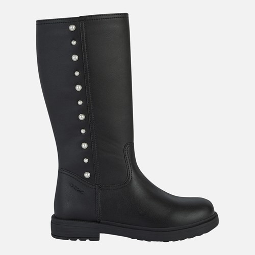 Dívčí Boty Geox Eclair Černé | SXH-438196