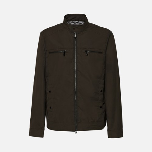 Pánské Bundy Geox Renny Černé | DAI-736859