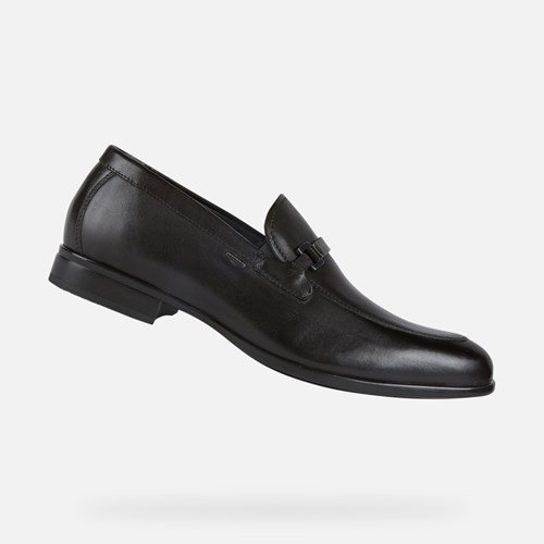 Pánské Loafers Geox Iacopo Široké Abx Káva | LDE-935267