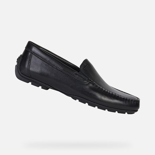Pánské Loafers Geox Moner 2fit Černé | GMF-057863
