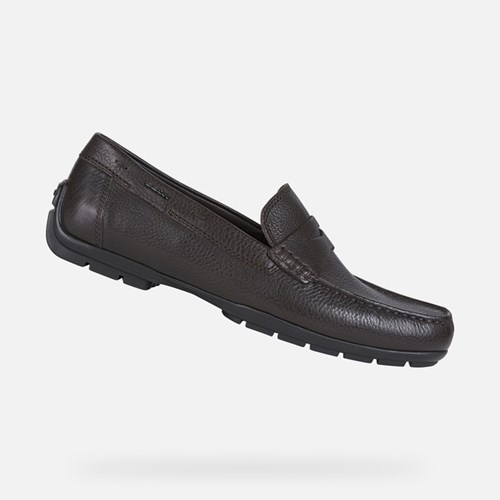 Pánské Loafers Geox Moner W 2fit Káva | LUM-067319