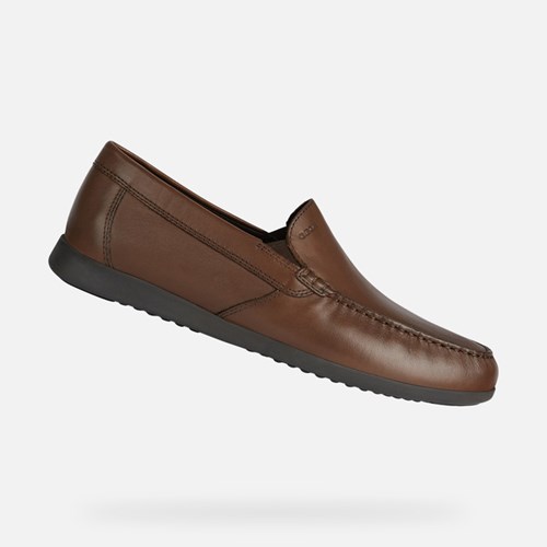 Pánské Loafers Geox Sile 2 Fit Světle Hnědé | RML-875963