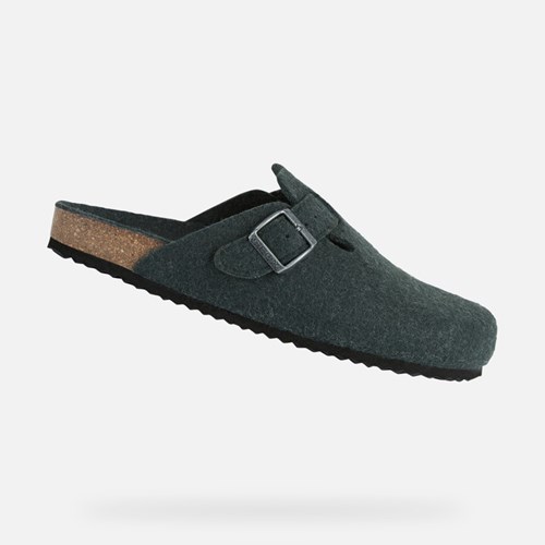Pánské Pantofle Geox Ghita Tmavě | VEQ-256049