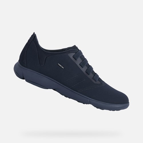 Pánské Slip On Geox Nebula Tmavě Tmavě Blankyt | PYJ-875192