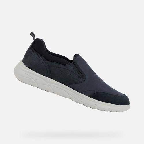 Pánské Slip On Geox Portello Blankyt | JUK-054627