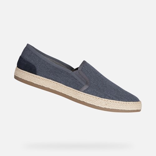 Pánské Tenisky Geox Pantelleria Tmavě Blankyt | ATF-028531