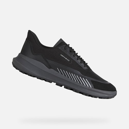 Pánské Tenisky Geox Pg1x Abx Černé | MFT-937025